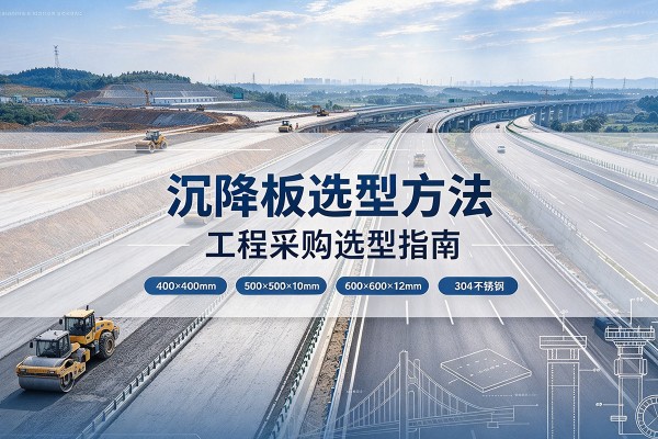 桥东沉降板选择方法
