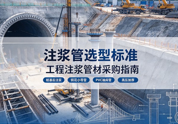 桥东注浆管选型标准