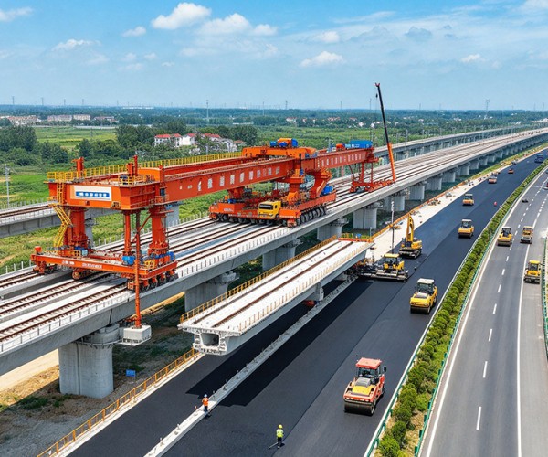 桥东公路建设